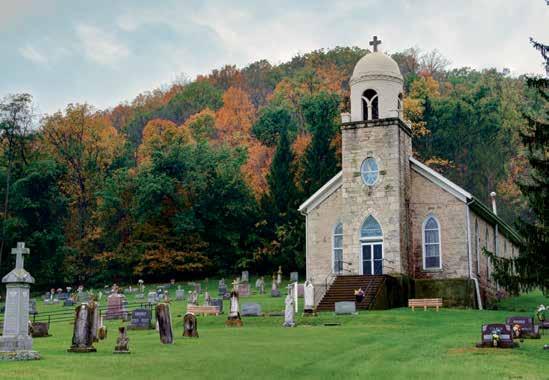 org/driftless-area-scenic-byway) through the fjordlike Upper Iowa River valley to New Albin with its picturesque town square, 14-sided barn, 1849 cast-iron obelisk marking the boundary between Iowa