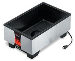 00 (holds 1 - #10 can of Nacho Cheese) Includes ladle Dimensions: 11 D x 11 W x 9 H Vollrath Electric Warmer $13.