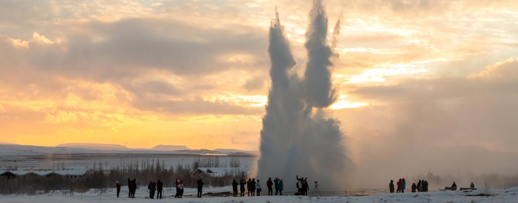 to discover Iceland's famous Golden Circle and Blue Lagoon at your own pace.