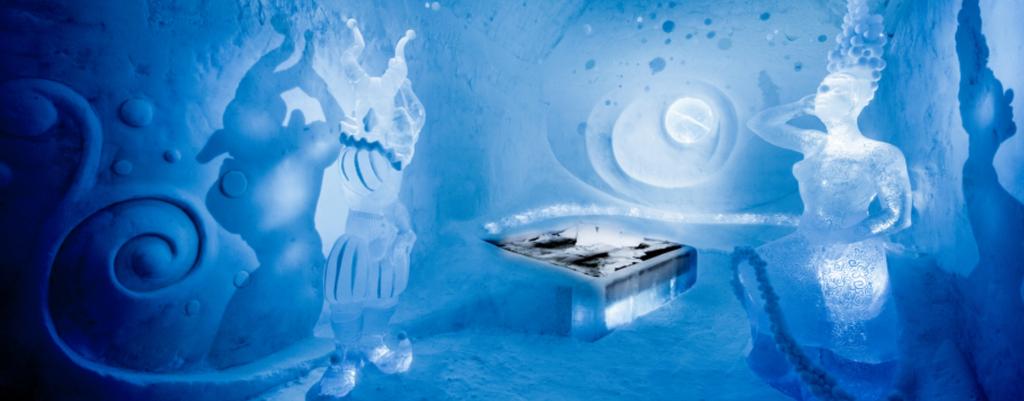 tricked by the James Bond movie "Die Another Day" into thinking the Ice Hotel is in Iceland, when infact it is Swedish Lapland!
