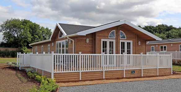 Cherry Lodge has been individually and stylishly designed with spacious open plan living /