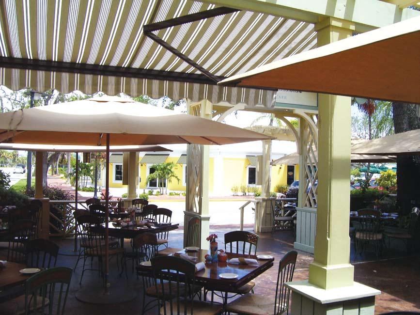 As a business owner you know the importance of providing your customers with the most enjoyable environment possible. Our 9700hd Retractable Awning is the answer.