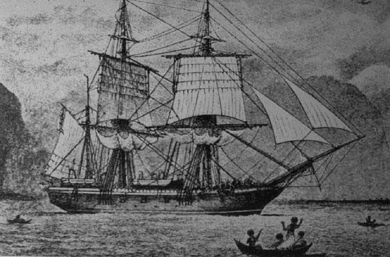 FitzRoy was captain of the ship HMS Beagle, a small ship (about 100 feet long) assigned to chart the