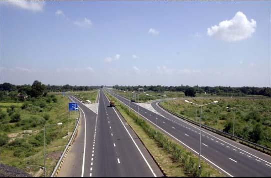 Major BOT Infrastructure Development Projects Bharuch Surat Section of NH 8 Engaged to expand and improve the Bharuch Surat section of NH 8 in Gujarat on a BOT basis.