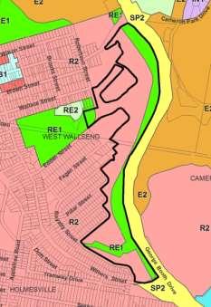 7ha Rezone from RE1 Public Recreation and R2 Low Density Residential to E2 Environmental Conservation and remove part of this site from the Land Reservation