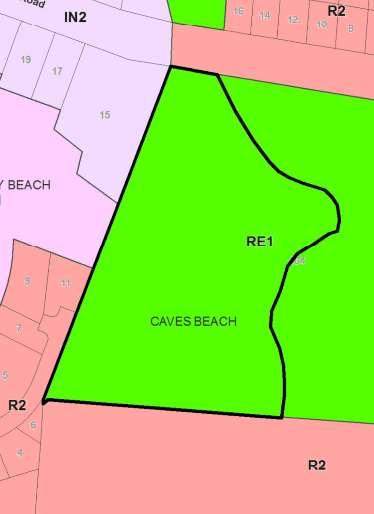 27762m 2 Rezone the bushland area from RE1 Public Recreation to E2 Environmental Conservation.
