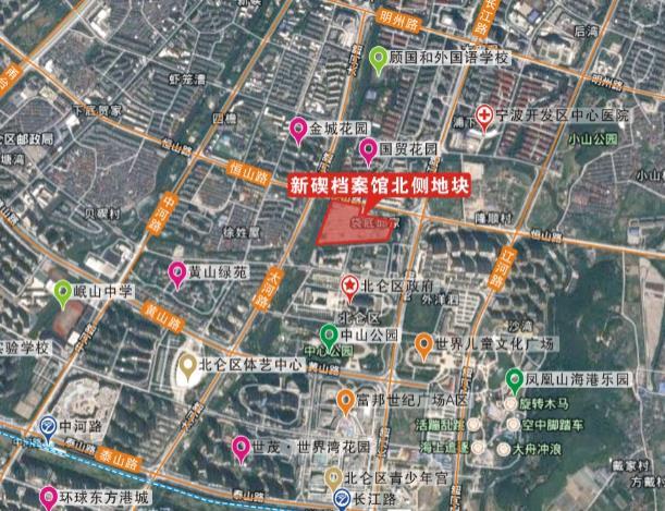 Newly Acquired Project Ningbo Beilun Project The project is located in the center of Beilun District, Ningbo City, close to Beilun District Government and benefited