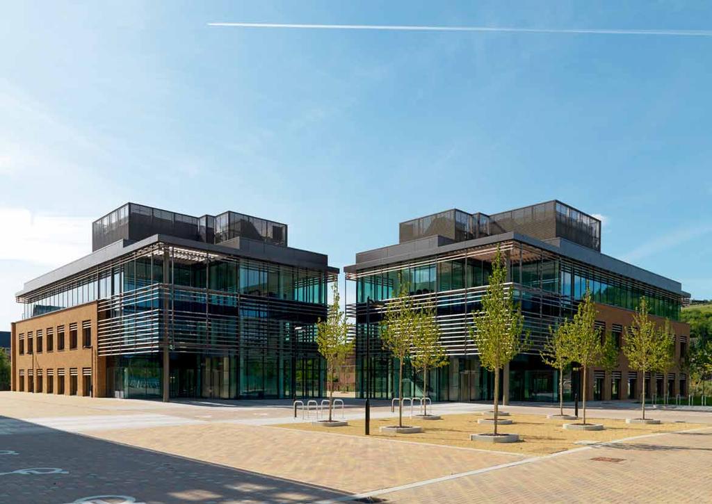 FROM LEFT TO RIGHT: BUILDINGS A2 (LET TO