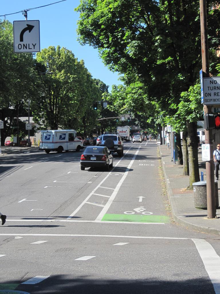 Recommendations: Complete Streets Improvements to the Rail Trail Bike lanes, bump outs, and other traffic calming along major