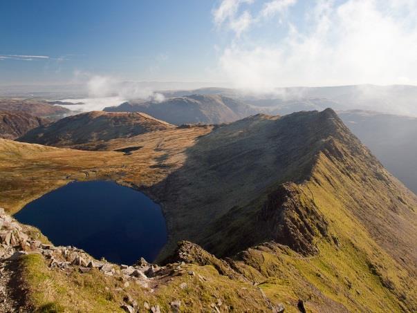 Red Tarn with the arete