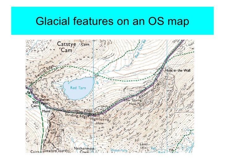 What do corries look like on an OS map? Small circular lake indicates a corrie.