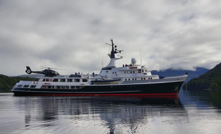 Itasca Originally launched in 1961 as Ocean Going tug Thames, Itasca was one of the first Super Yacht conversions of her size and Class in the world.