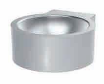 corner washbasin (90 angle). Basin internal diameter: mm. Clean and simple design.