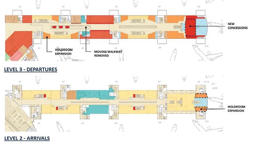 F.2.1 Boarding Area Alternatives SFO Airport Development Plan EXHIBIT F.