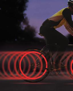 AVAILABLE LED COLORS Fits most common 3 spoke cross pattern wheels Attaches Easily: No tools required BIKE LED Easily replaceable 2 x 2016 3V lithium battery included Battery Run Time: 20 Hours Glow