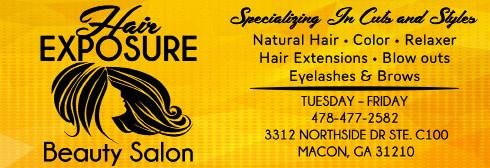 LaTee s Beauty Salon 1958 Millerfield Rd, Macon 31217 478-755-8008 La Trel Unique 710 MLK Blvd., Fort Valley 31030 478-825-0019 Lula s Cut & Curl Beauty 1307 Telfair St.