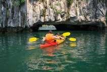 Kayaking Adventure (WDHLB04WM) HKD 1140/ adult HKD 800/ child 7 hours Min. 35 Sail on Ha Long Bay, and enjoy the view of Bai Tu Long bay.