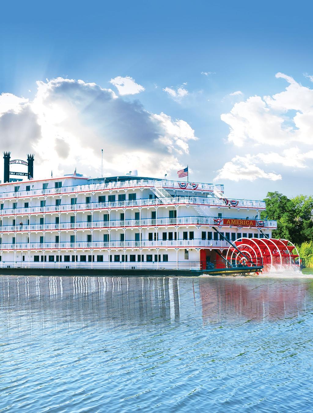 Show Boat on the Mississippi with New York Mississippi Show Boat paddle steamer cruise, New Orleans, Houston, Memphis and New York 06-26 MAY 2019 Remember Scarlett O Hara, complete with crinoline,