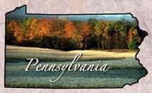 PENNSYLVANIA THE KEYSTONE STATE Famous Pennsylvanians: Louisa May Alcott, Mary Roberts Rinehart, John Updike (novelists), Samuel Barber, Stephen Foster (composers), Daniel Boone (frontiersman), James