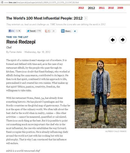 100 njerëzit më me ndikim në botë. Burimi i Fig. 3: http://www.time.