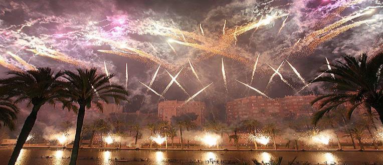 Els Castells and La Nit del Foc: On the nights of the 15 th 18 th there are firework