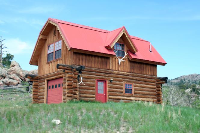 The improvements on the Cow Creek Mountain Ranch are well-built and