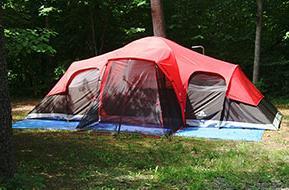 Case study 2 Camp Karma Primitive Camp Camp karma is an upscale primitive campground located on 42 acres in Bedford, Virginia, which is only 5 miles from the George Washington and Jefferson National
