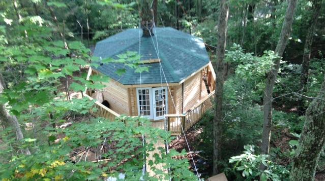 Case study 3- Holly Rock Tree House County Road Cabins in West Virginia has opened Holly Rock Tree House on a 91.3 acres tract of land.