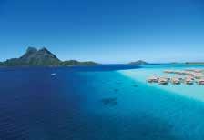 It is known as the Romance Island and home of the famous overwater bungalows.