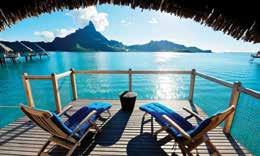 Largest glass floor in the Overwater Bungalows in Bora Bora Two