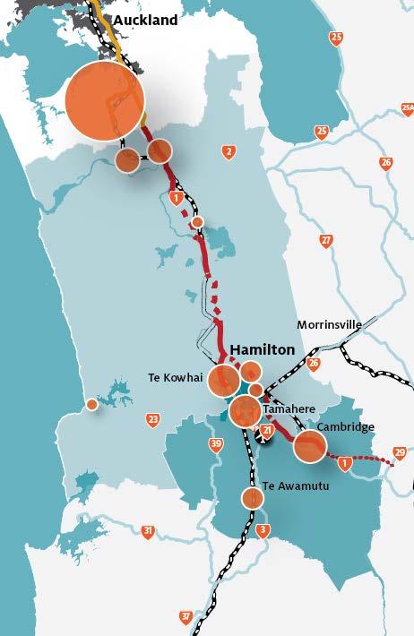 Key transport challenges needing to be addressed in North Waikato have been identified through the recently completed North Waikato Business Case.