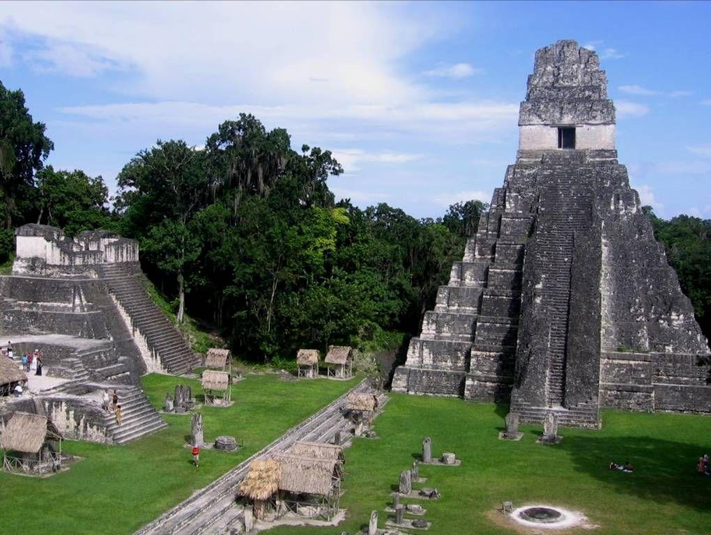 Tikal from Guatemala City Complex Q Temple of the Double Headed Serpent (IV) The Lost World Temple of the Jaguar
