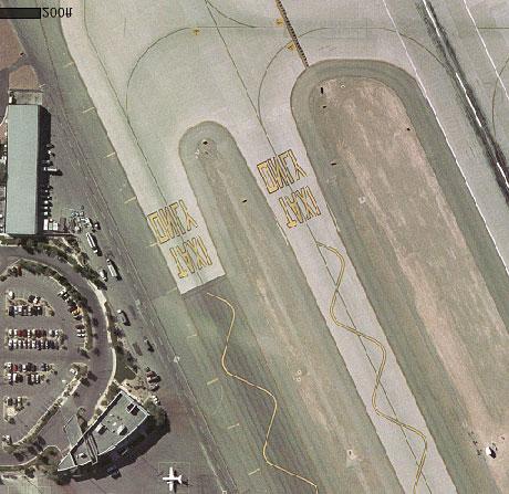 8 According to a representative of airport operations at McCarran International Airport (LAS), Las Vegas, Nevada, the airport first experienced a problem with airplanes landing on a taxiway (which