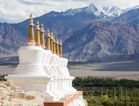 Day 2 Leh Activities - Included in your trip Visit Shanti Stupa, Sankar monastery and the Leh Palace (NAC Private Vehicle).