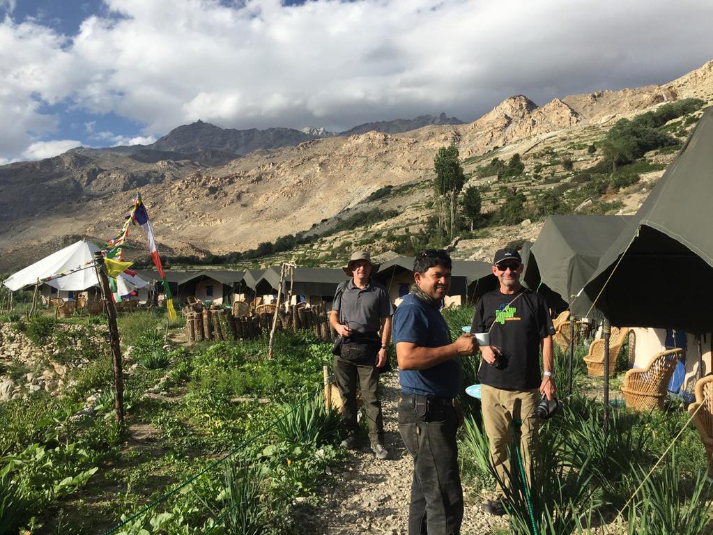 After a hot shower and cold beer work our way north along the Tibet border to Tabo, and into we will have dinner in the dining room. the marvelous Spiti Valley.