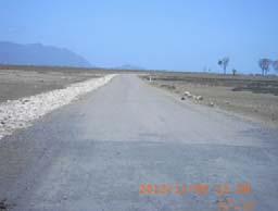fishing areas. The road is also used for transpor ng ca le.