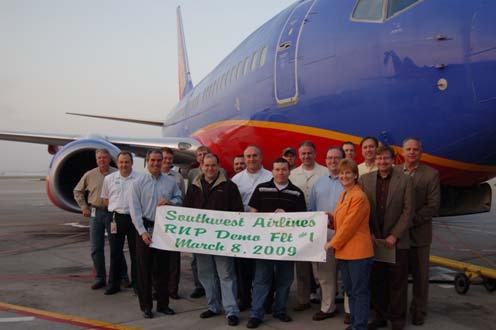 Proof is in the Demonstration Flights On March 8, 2009, Southwest flew a demonstration RNP flight roundtrip between DAL and HOU.