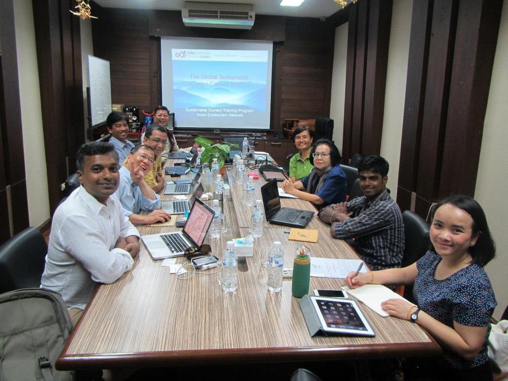 THE 1 ST GSTC ST TRAINING IN BANGKOK JUNE, 2016 Learning about who we are, what we do, what we want to accomplish Sharing country-specific issues that can be replicated
