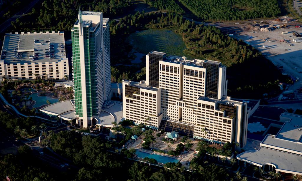 HYATT REGENCY ORLANDO 9801 nternational Drive ACCOMMODATONS 1,641 guestrooms, including 193 suites, 490 kings, 594 double / doubles, 364 double / queens, 45 accessible rooms and 25 hypo-allergenic