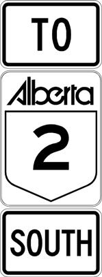 Alberta Infrastructure and Transportation HIGHWAY GUIDE AND INFORMATION SIGN MANUAL OCTOBER 2006 Figure 4.13 Confirmation Highway Connector Route Marker Assembly Figure 4.