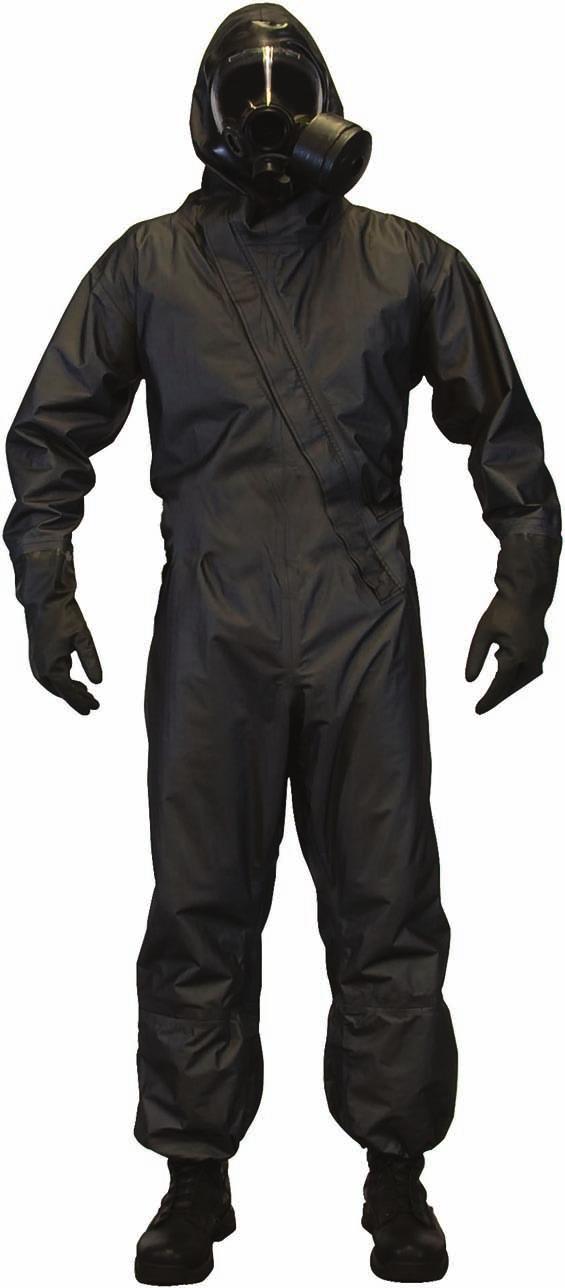 ) Class 3 certified for protection against CBRN agents at levels below IDLH.