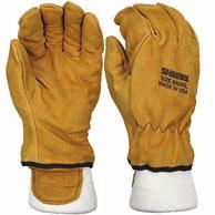 RT-7100 Glove Barrier Fabric Shell: Shelby Koala Gold Split Cowhide Sizes: XXS, XS, S, M, L, XL,