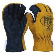 Self Extinguishing Fleece (SEF) Modacrylic Thermal Liner GORE RT7100 Glove Barrier Fabric Sizes: XXS, XS, S, M, L, XL, J