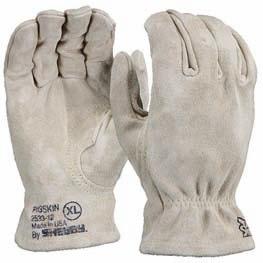 Pigskin Flexible and Hard Working Keystone Thumb Reinforces Protection in the High Wear Stress Points