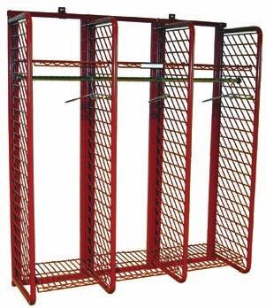 personal protective equipment catalog Ready Rack Wall Mounted Red Rack Gear Storage Wall Mounted Red Rack Gear Storage Systems are perfect for inside the station, a storage
