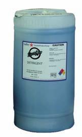reduce or eliminate many visible hydrocarbons and toxins. May be used by hand or in machine washing. Available in a 1-gallon bottle. Faultless Liquid Line Detergent 16705 ph 10.