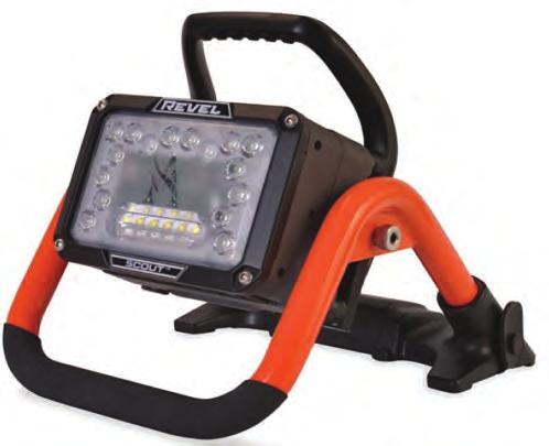 Akron Revel Scout Tactical Scene Light AKRON SCENE LIGHTING This tactical LED scene light is designed to increase the safety of both firefighters and emergency responders.