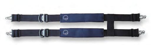LION SUSPENDERS Quick-Adjust H-Back, Non-Stretch, Black For use with Reliant and Super Pants 36 Length