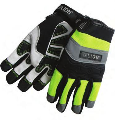 00 Sizes S-2XL LION Mechflex Mechanic's Gloves, Non-NFPA LPGMX80G Work Glove,