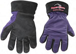 liquid barrier and Nomex Knitwrist. NFPA 1971 $48.00 7550 Fire-End Gold Thermo Leather Glove with modacrylic lining, breathable liquid barrier and Gauntlet cuff. NFPA 1971 $47.